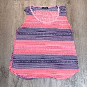 Bright-colored tank top